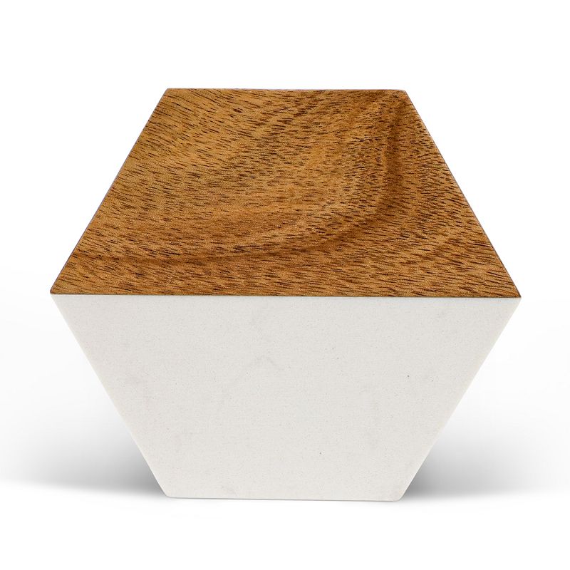 Marble and wood Coaster (11)(001)